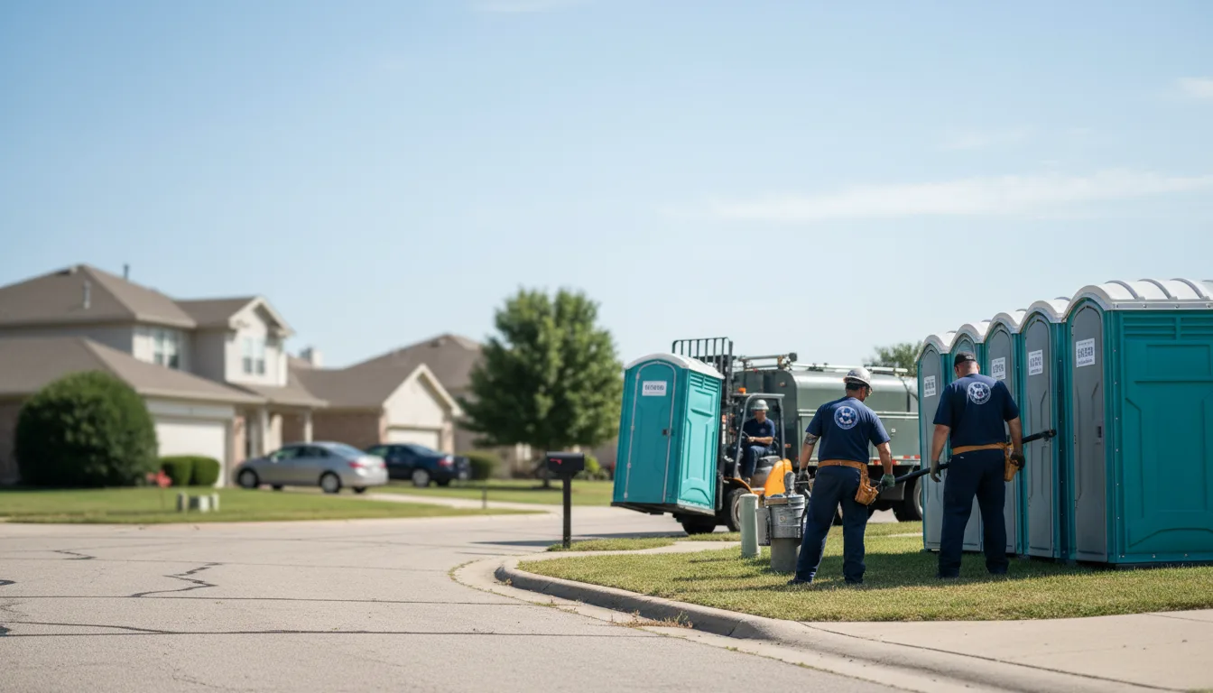 Porta Potty Rental in Cantrall, IL near me